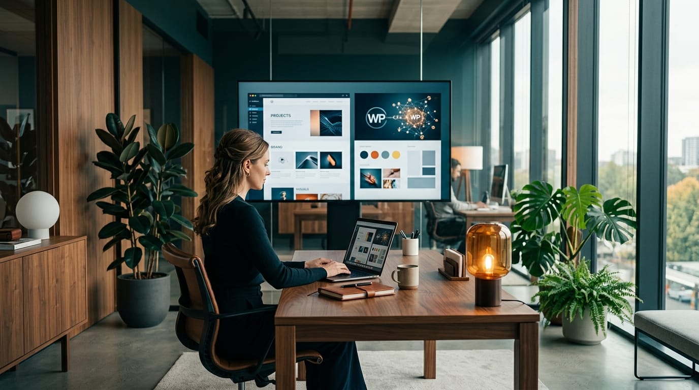 WordPress x site com IA: o que muda na criação moderna